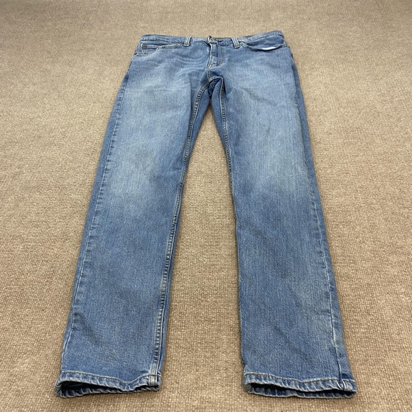 Levi's Other - Levis 512 Jeans Mens 34x32 Blue Medium Wash Slim Tapered Stretch Denim Pants